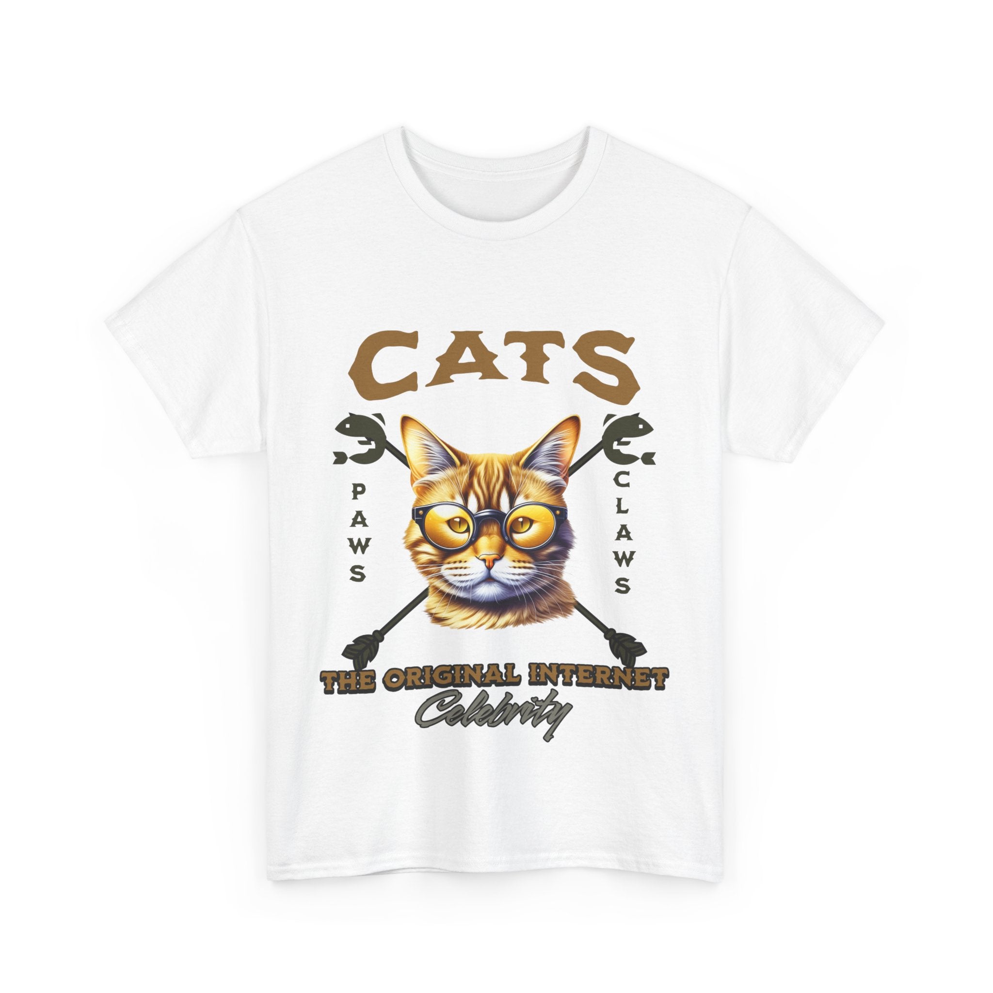 Cat Tee - Pawsitively Iconic Unisex Jersey Short Sleeve Tee AUS