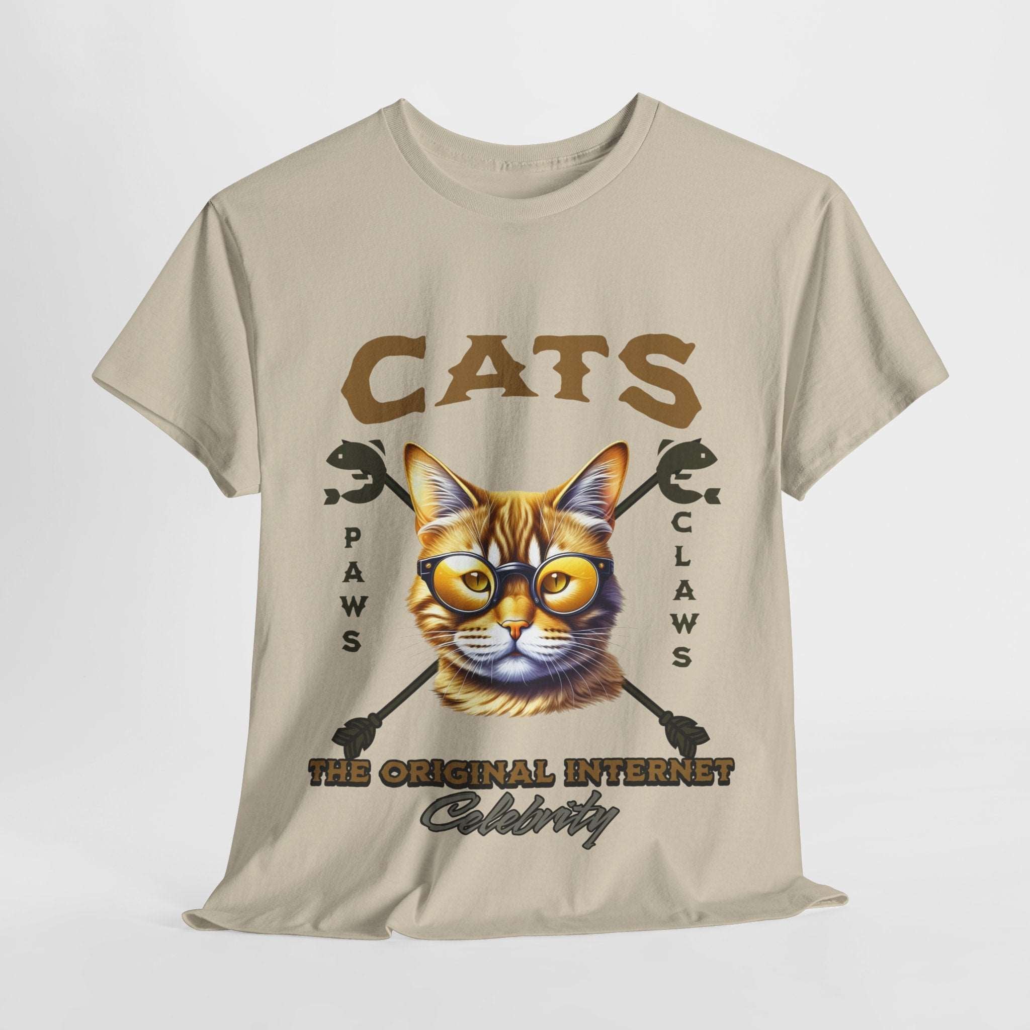 Cat Tee - Pawsitively Iconic Unisex Jersey Short Sleeve Tee AUS