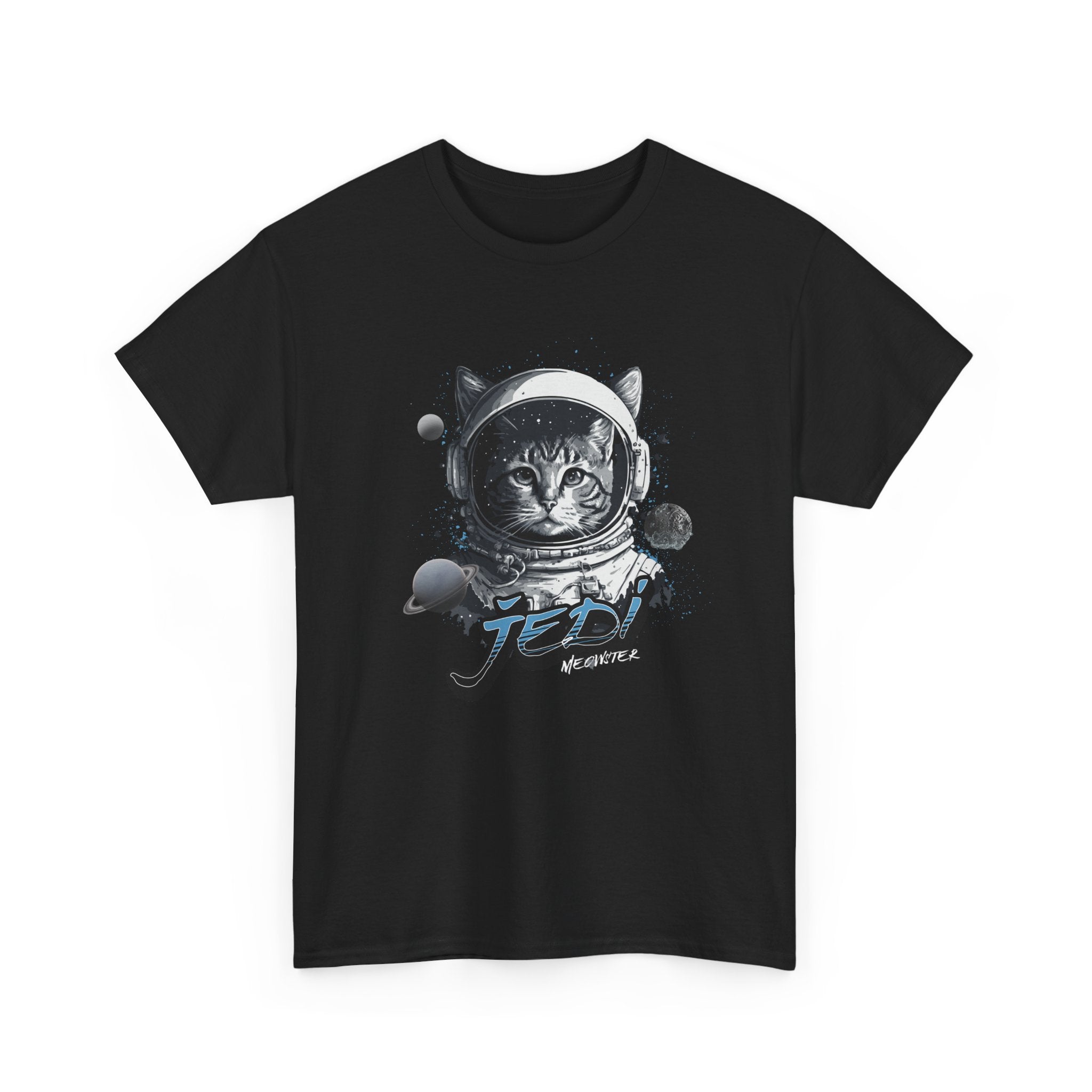 Jedi Meowster Unisex Tee: Purr-fect Force Fashion for Cat Lovers AUS