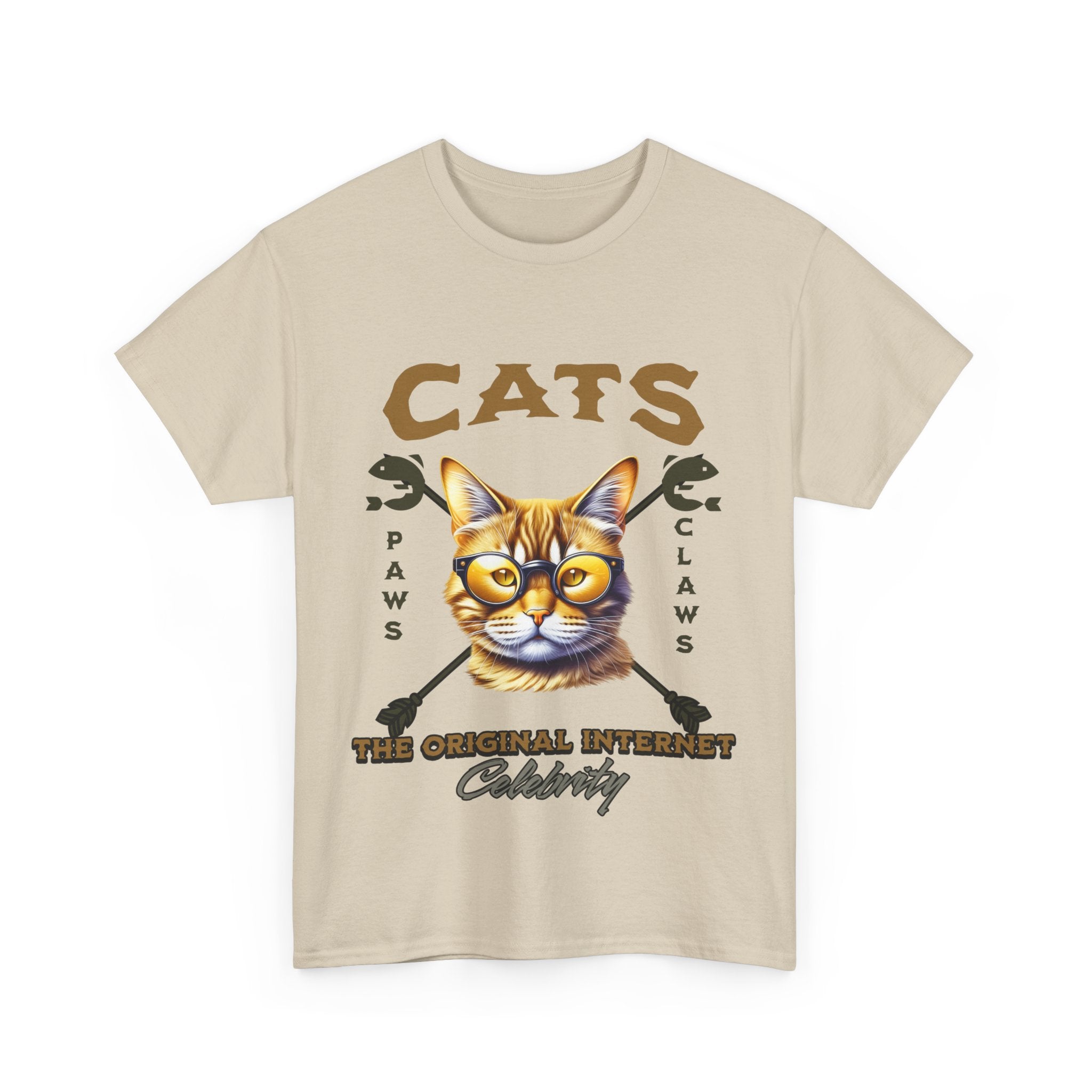 Cat Tee - Pawsitively Iconic Unisex Jersey Short Sleeve Tee AUS