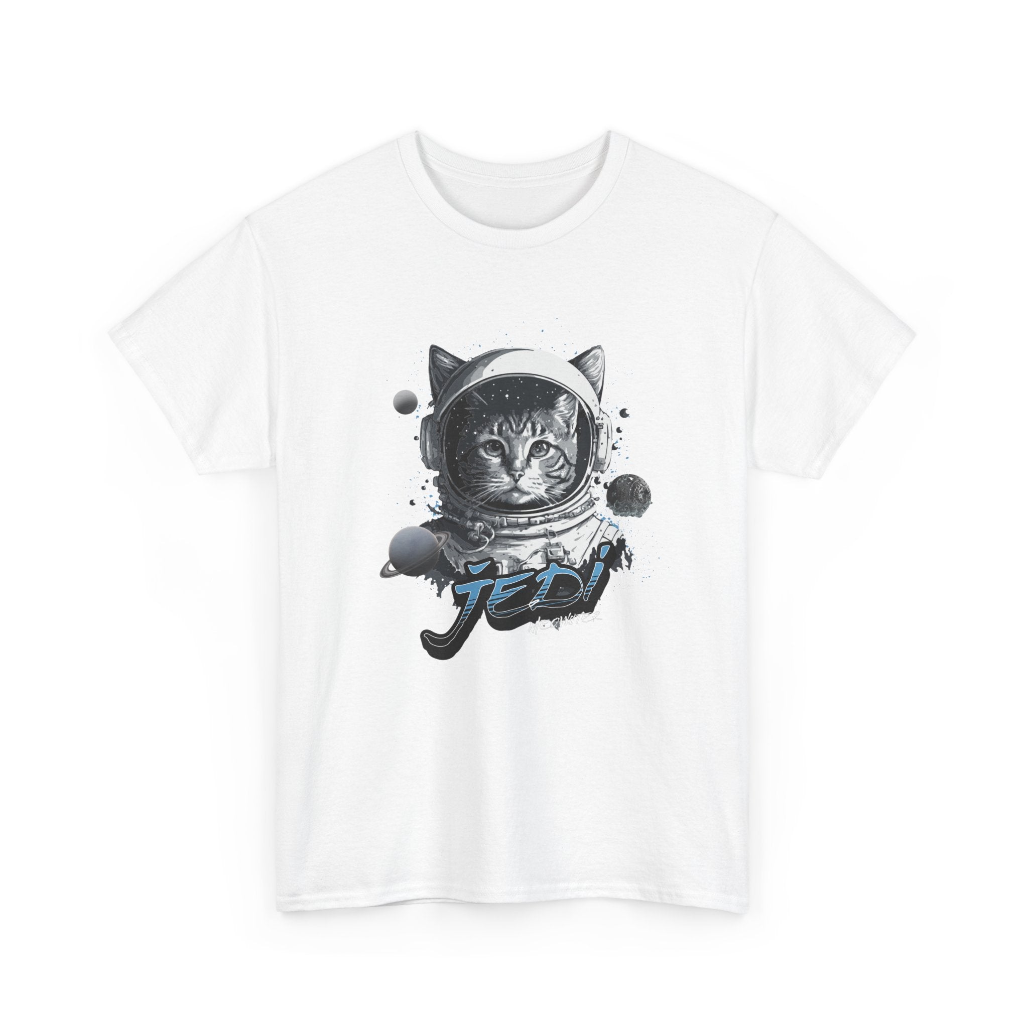 Jedi Meowster Unisex Tee: Purr-fect Force Fashion for Cat Lovers AUS