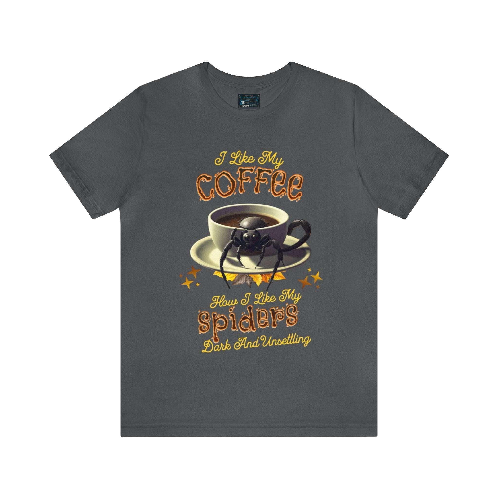 a t - shirt with a cup of coffee on it