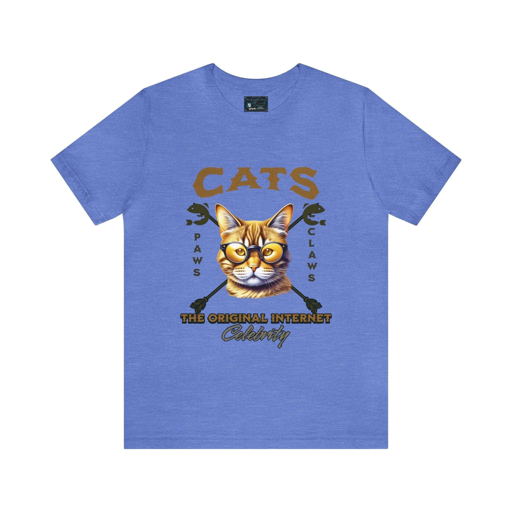 "Cats: The Original Internet Celebrity" Unisex Tee - Pawsitively Iconic! - MTL Dynamic StylesT-Shirt