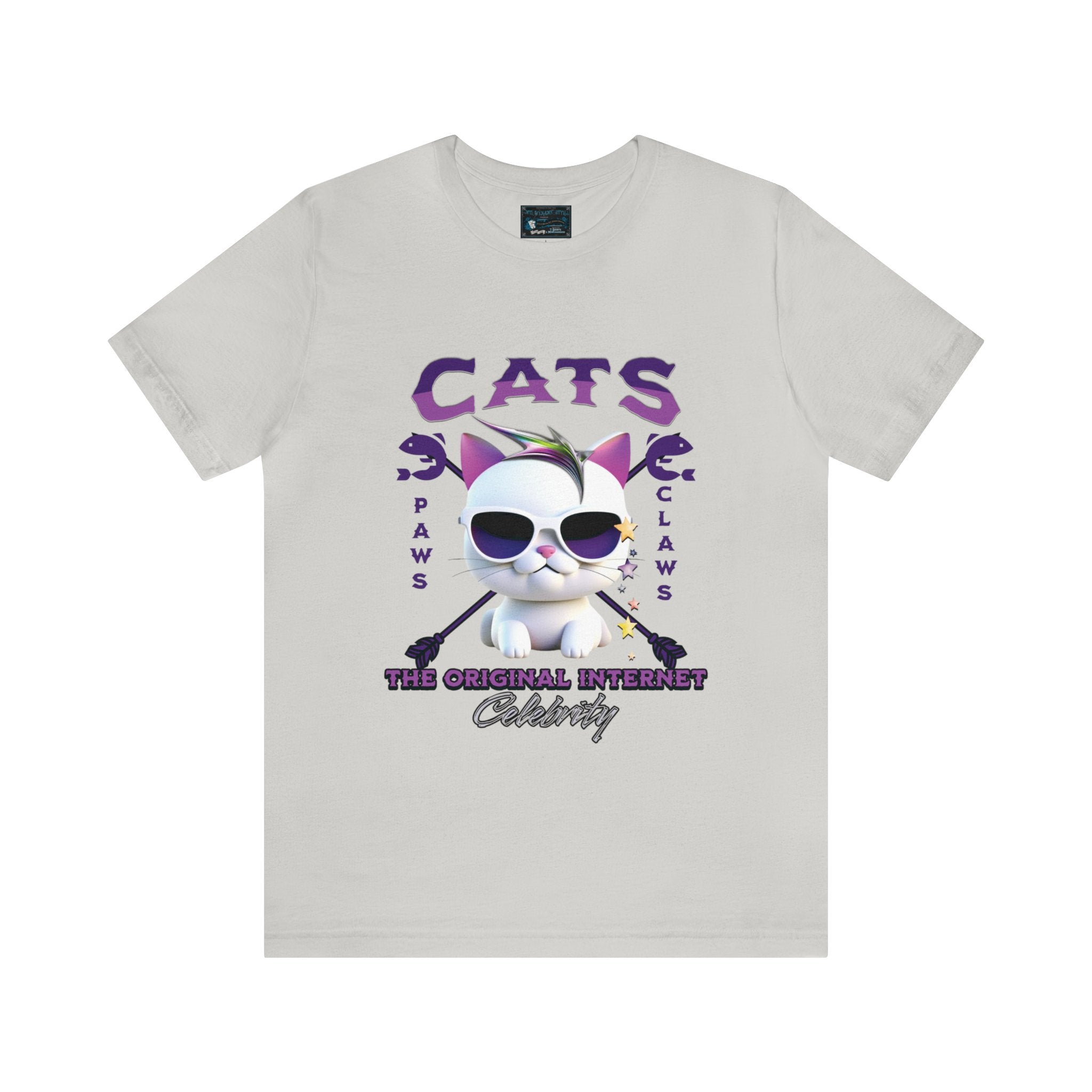 "Cats: The Original Internet Celebrity" Unisex 3 D Cat Tee - Pawsitively Iconic! - MTL Dynamic StylesT-Shirt