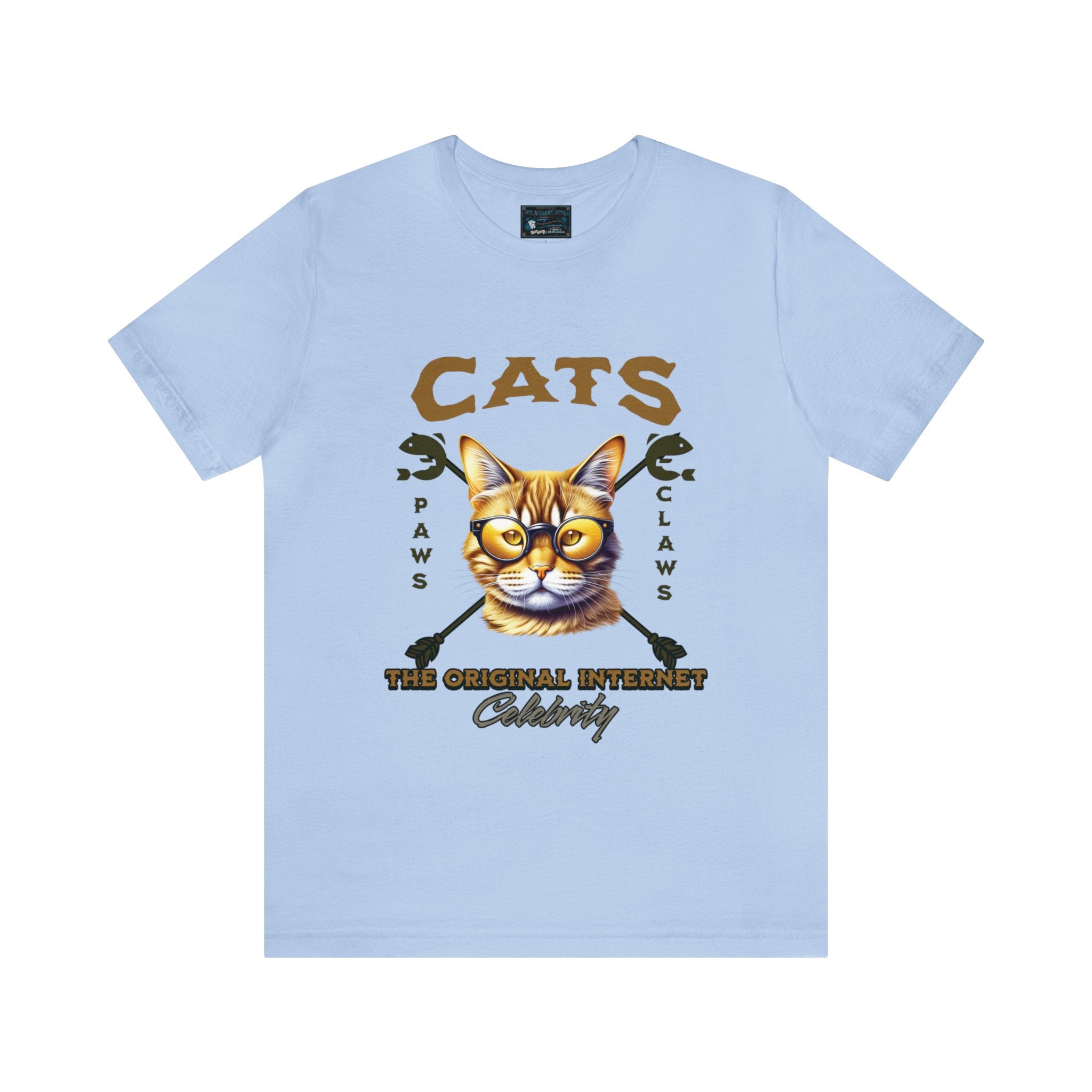 "Cats: The Original Internet Celebrity" Unisex Tee - Pawsitively Iconic! - MTL Dynamic StylesT-Shirt