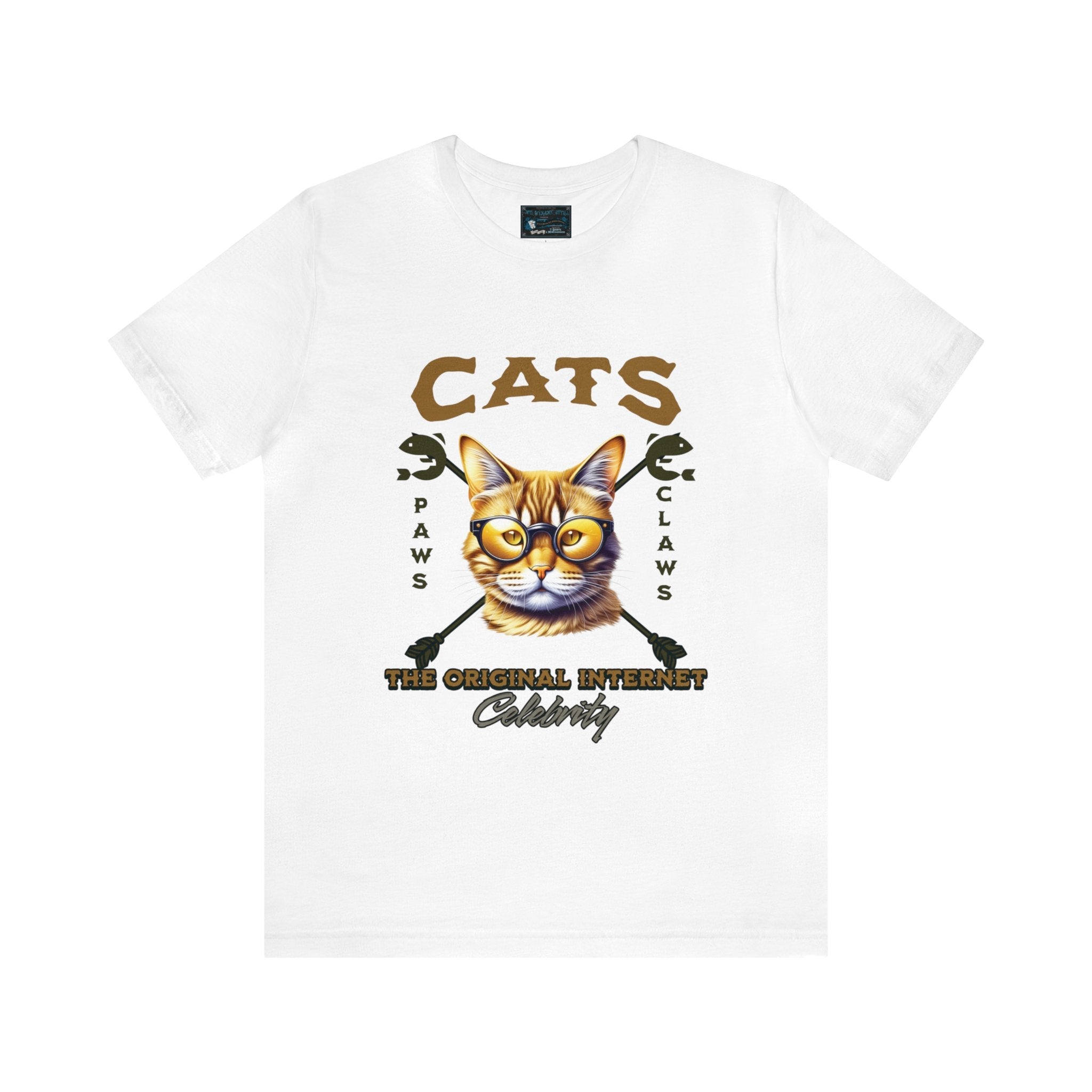 "Cats: The Original Internet Celebrity" Unisex Tee - Pawsitively Iconic! - MTL Dynamic StylesT-Shirt