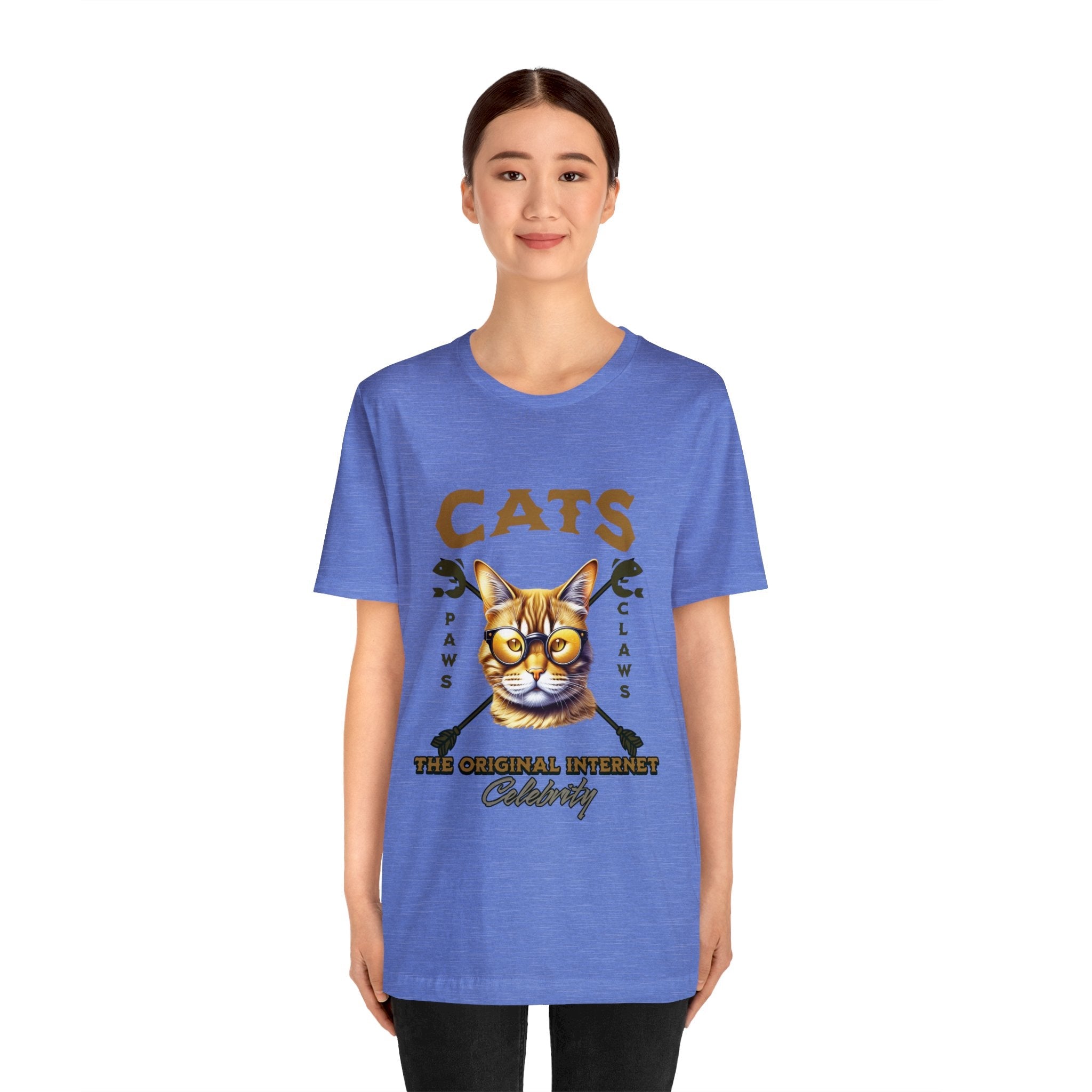 "Cats: The Original Internet Celebrity" Unisex Tee - Pawsitively Iconic! - MTL Dynamic StylesT-Shirt