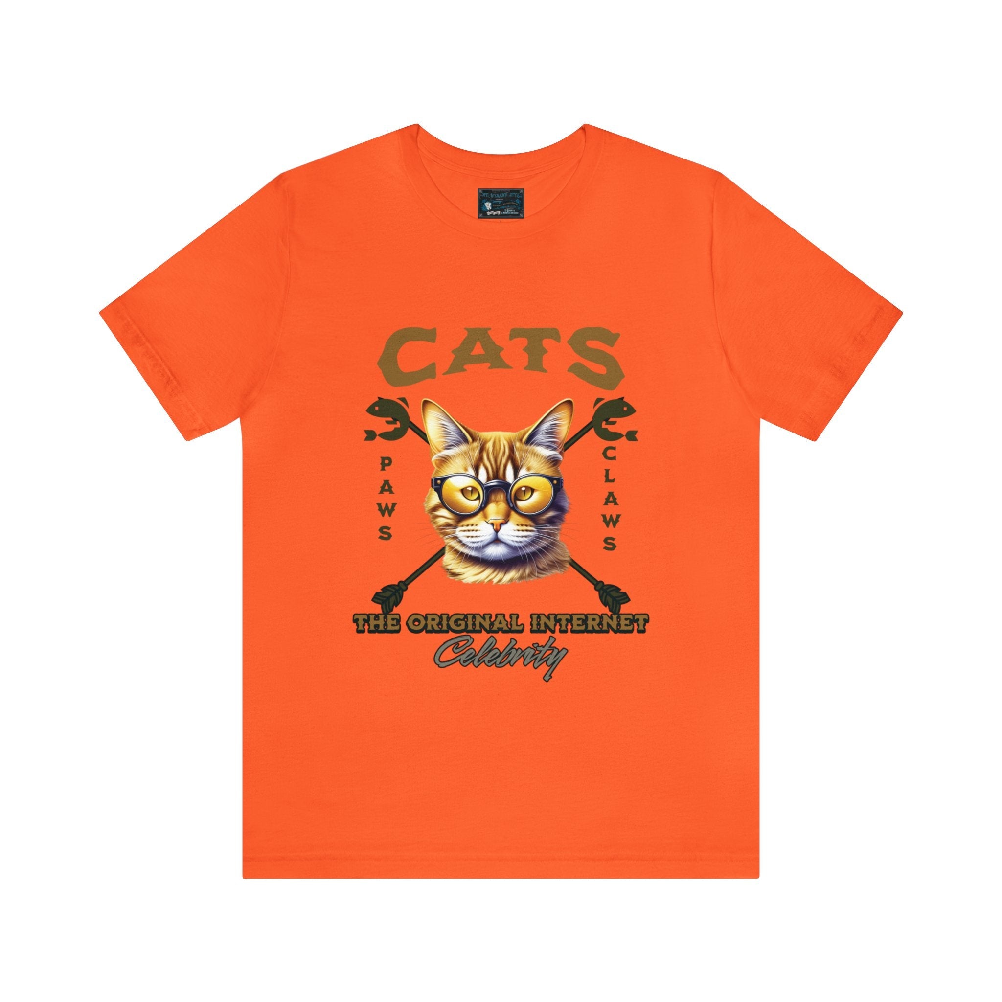 "Cats: The Original Internet Celebrity" Unisex Tee - Pawsitively Iconic! - MTL Dynamic StylesT-Shirt