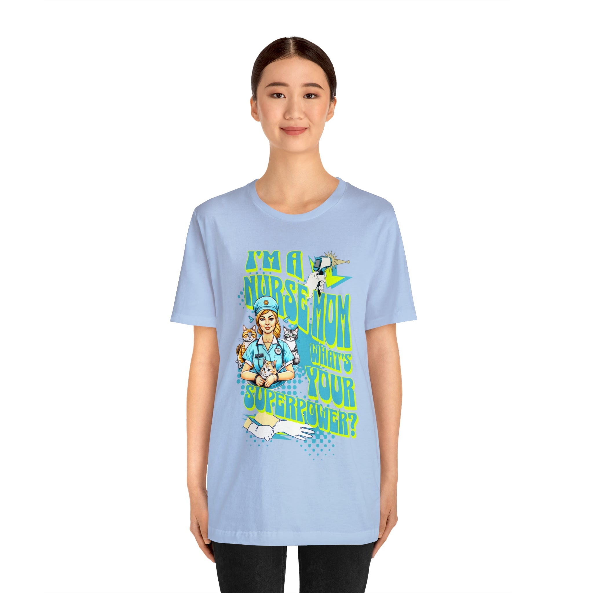 I Am A Mom and A Nurse Funny T-shirt - RN Nurse Gift - MTL Dynamic StylesT-Shirt