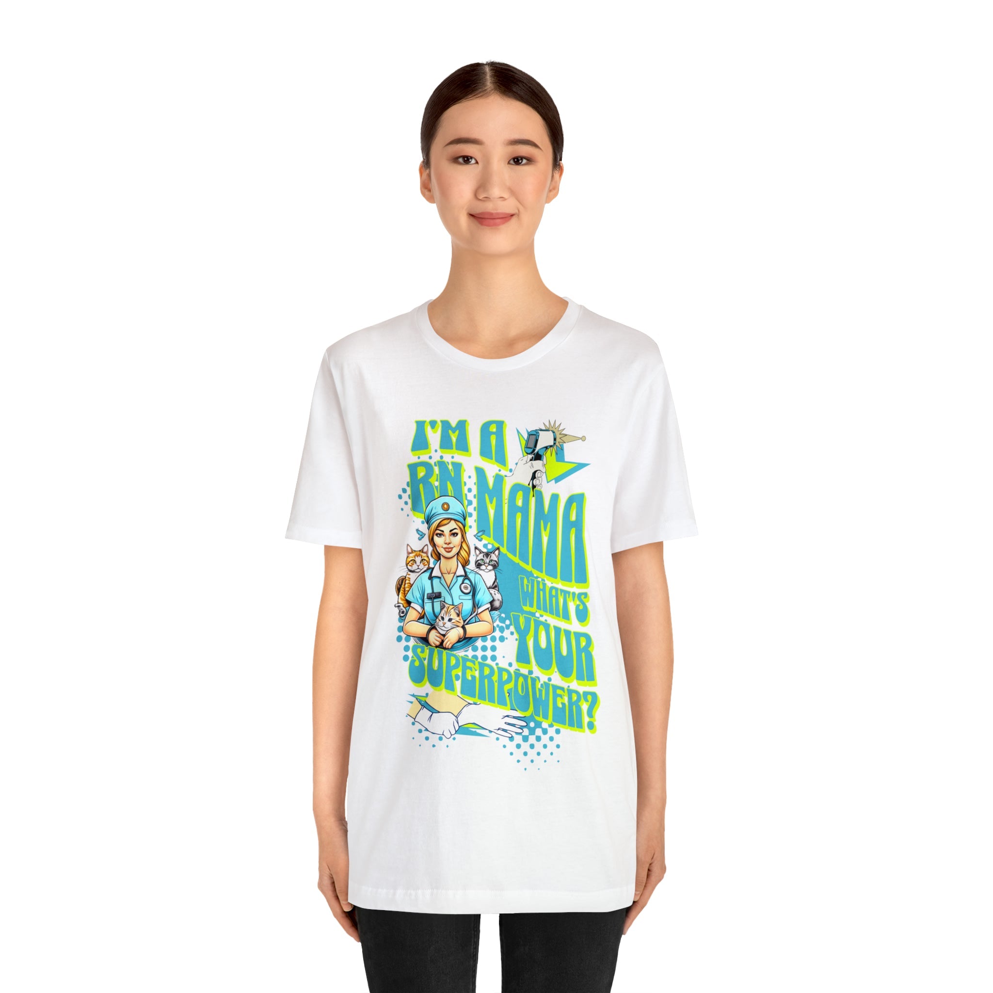 I Am a RN Mama and A Nurse Funny T-shirt - RN Nurse Gift - MTL Dynamic StylesT-Shirt